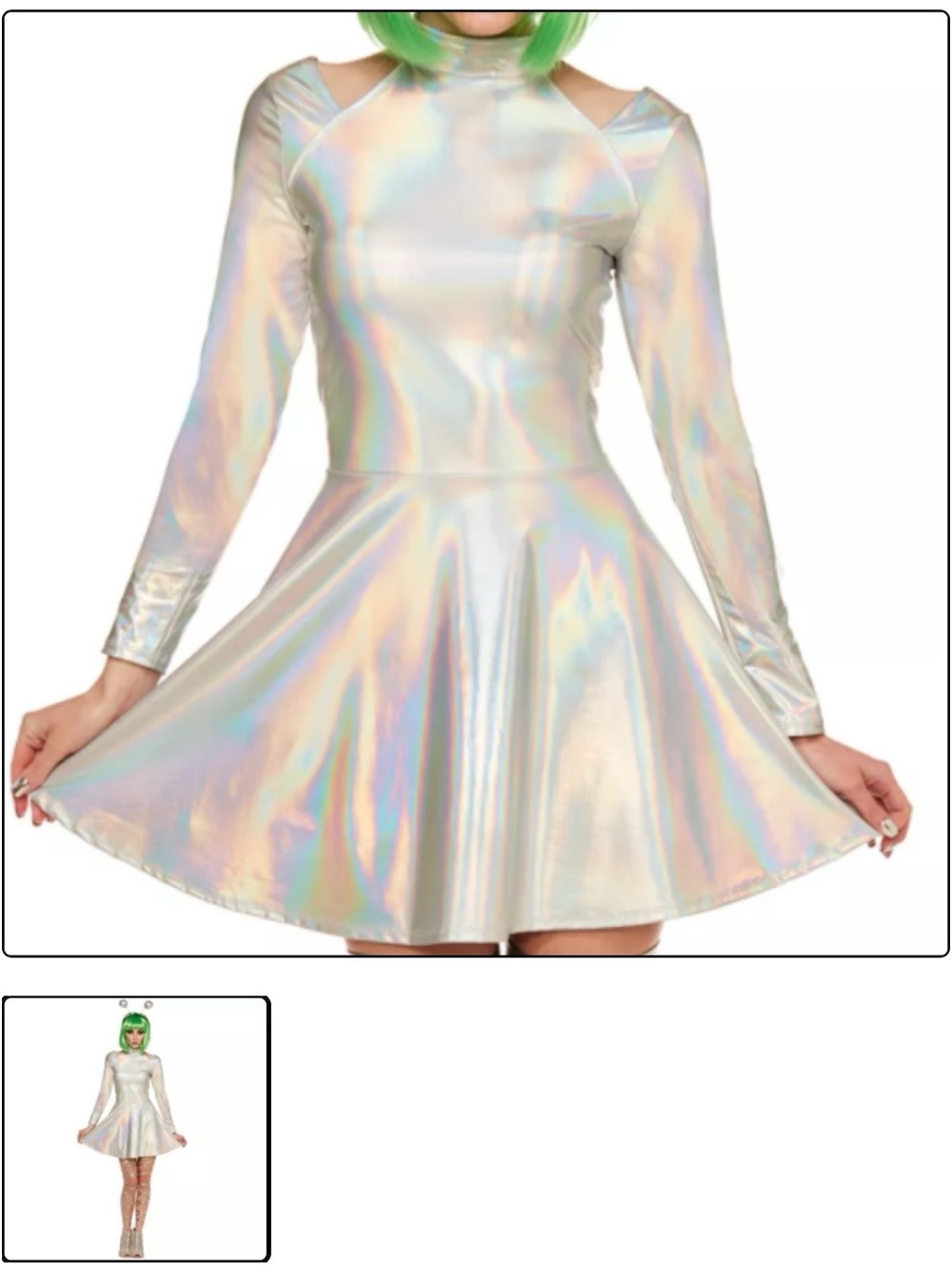 Alien Dress Costume and Accessories